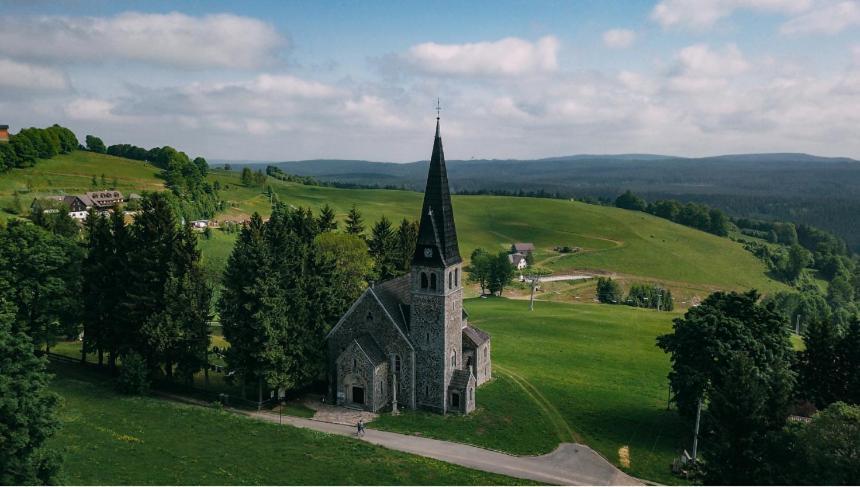 Zieleniec Tiny House Duszniki Zdroj Bagian luar foto
